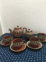 Ceramic coffee set (4 eyes)