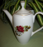 Old rose tea coffee pot