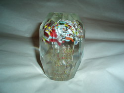 Vintage Murano polished leaf weight