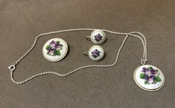 Globelin jewelry set