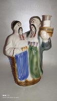 MOST ÉRDEMES VINNI! Kijevi porcelán flaska italtartó orosz italos jelzett kiöntő palack butykos