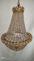 Now it's worth it!! Ampolna mid century preciosa jablonec crystal chandelier original basket chandelier