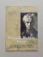 Szegedi Molnár Géza - katalógus