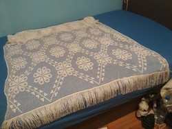 Handmade crochet curtains or bedspreads