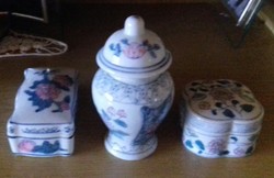 Set of 3 pieces, there Sekina porcelain xx
