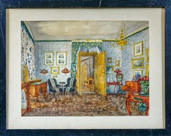 Unknown painter, interior