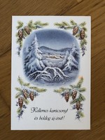 Christmas postcard - zygray garden graphics