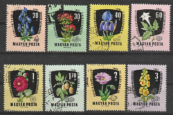 1961. Gyógy- és ipari növények bélyeg sorozat