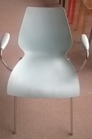 Kartell Maui szék  karfás - fehér