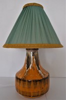 Jelzett kerámia éjjeli lámpa 1960-as évek