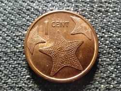Bahama-szigetek II. Erzsébet (1952-) tengeri csillag 1 cent 2009 (id37118)
