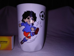 Zsolnay football mug 