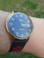Extra luxury large men's watch with a very visible dial in a wonderful condition from the 80's