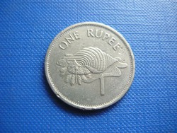 Seychelles 1 rupee 1997 newt mussel!