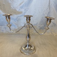 Silver plated candle holder 3