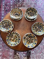Corondi folk tableware for 6 people
