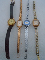 4 Russian women's watches are in a much more beautiful condition than before