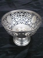 Beautifully crafted, antique, Hungarian, pierced, silver chalice, marked. Flawless. 146 Gr.