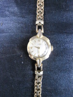 Tissot, Swiss, women's watch, jewelry watch, 15 stones, mechanical movement. It works. The terminal is defective.