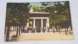 Régi képeslap Balatonfüred - fürdő, Főforrás