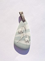 1960 small Herend porcelain pendant