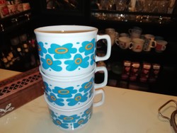 Zsolnay porcelain mug 3 pcs