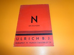 N35 ulrich price list 1937 rarity full of pictures furnishings castle mansion monuments
