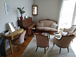 Biedermeier sofa (sofa, 2 armchairs, 2 chairs)