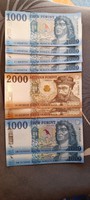 10000The thousand forints. In value. Serial number following 1000s 2000s