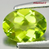 Beautiful! Genuine, 100% term. Peridot (olivine) gemstone 1.65ct (vvs) !! Value: HUF 42,400 !!!