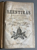 Szentírás 1865 kiadás