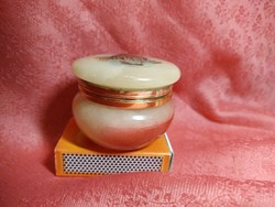 Marble cream jar