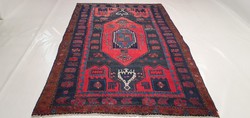 2960 Signed Iranian hamadan hand knot wool persian rug 235x148cm free courier