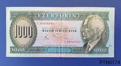 1983 novemberi Bartók Béla 1000 forintos bankjegy VF (C 95826393)