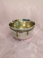 Beautiful silver-plated pot