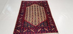 Of106 Iranian hamadan hand knot wool persian rug 152x109cm free courier