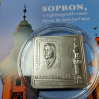 2021. Sopron, the most loyal city 3000 HUF bu unc (with brochure)