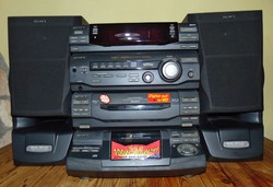 Retro sony tower hcb -xb50 cassette recorder
