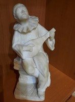 Pierrot szobor (carrarai márvány)