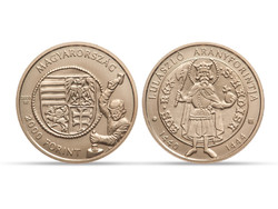 II. Ulászló / 1440-1444/ 2000 Ft Ulászló aranyforintja