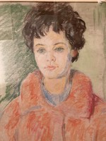Kliené Róna Klára (1901-1987): Gyerekarc BÁV aukción szerepelt