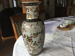 Antik Terebess váza, gyönyörűséges, 30,5 centis, (bor)