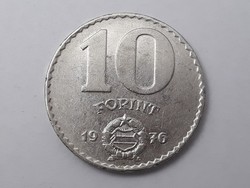 Magyarország 10 Forint 1976 érme - Magyar fém tízes 10 Ft 1976 pénzérme