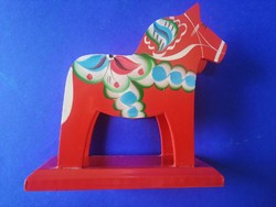 Collector's Swedish song horse napkin holder from the 70's
