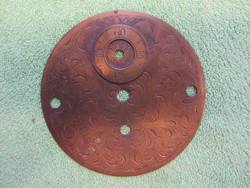 Copper dial interior with specified dimensions