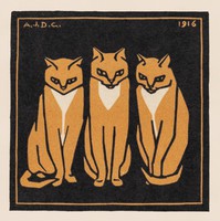 Julie de Graag - Három macska - reprint