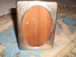 Antique silver picture holder