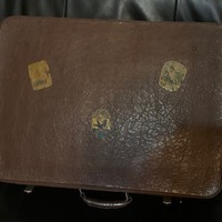 1930 s old leather suit case