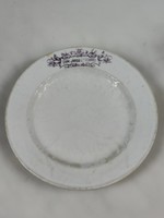 Porcelán éttermi tányér EHM JÁNOS ÉTTERMEI felírattal