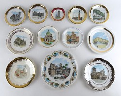1H244 old mixed porcelain plate pack of 12 pieces